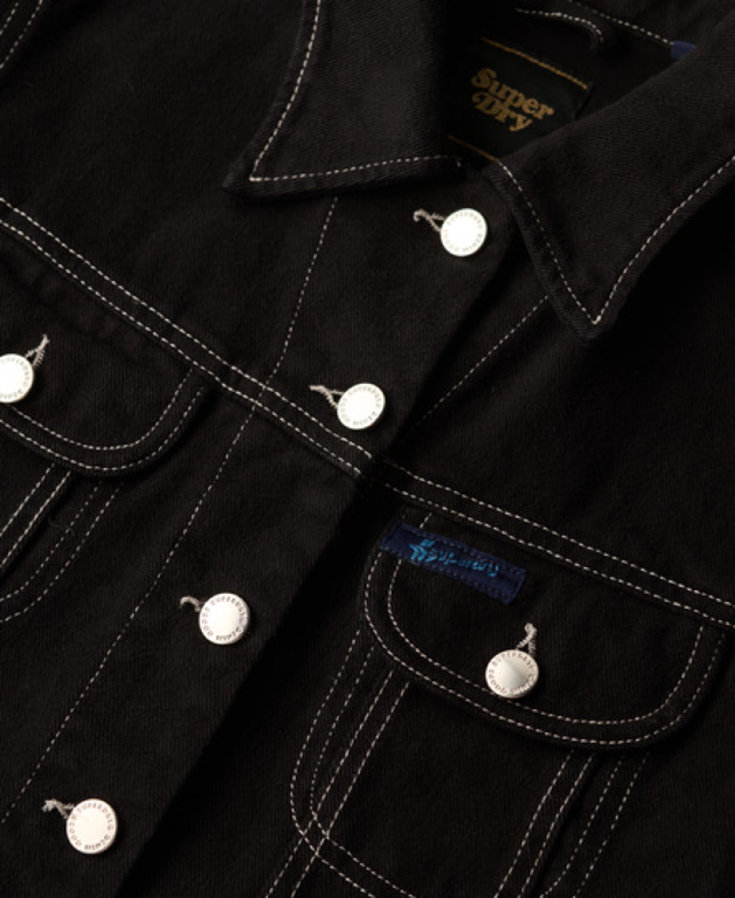 Veste mi-saison Superdry en noir