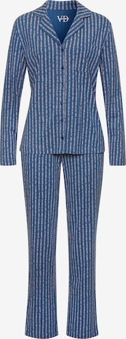 VIVANCE Pyjama 'Dreams' in Blau: Vorderseite