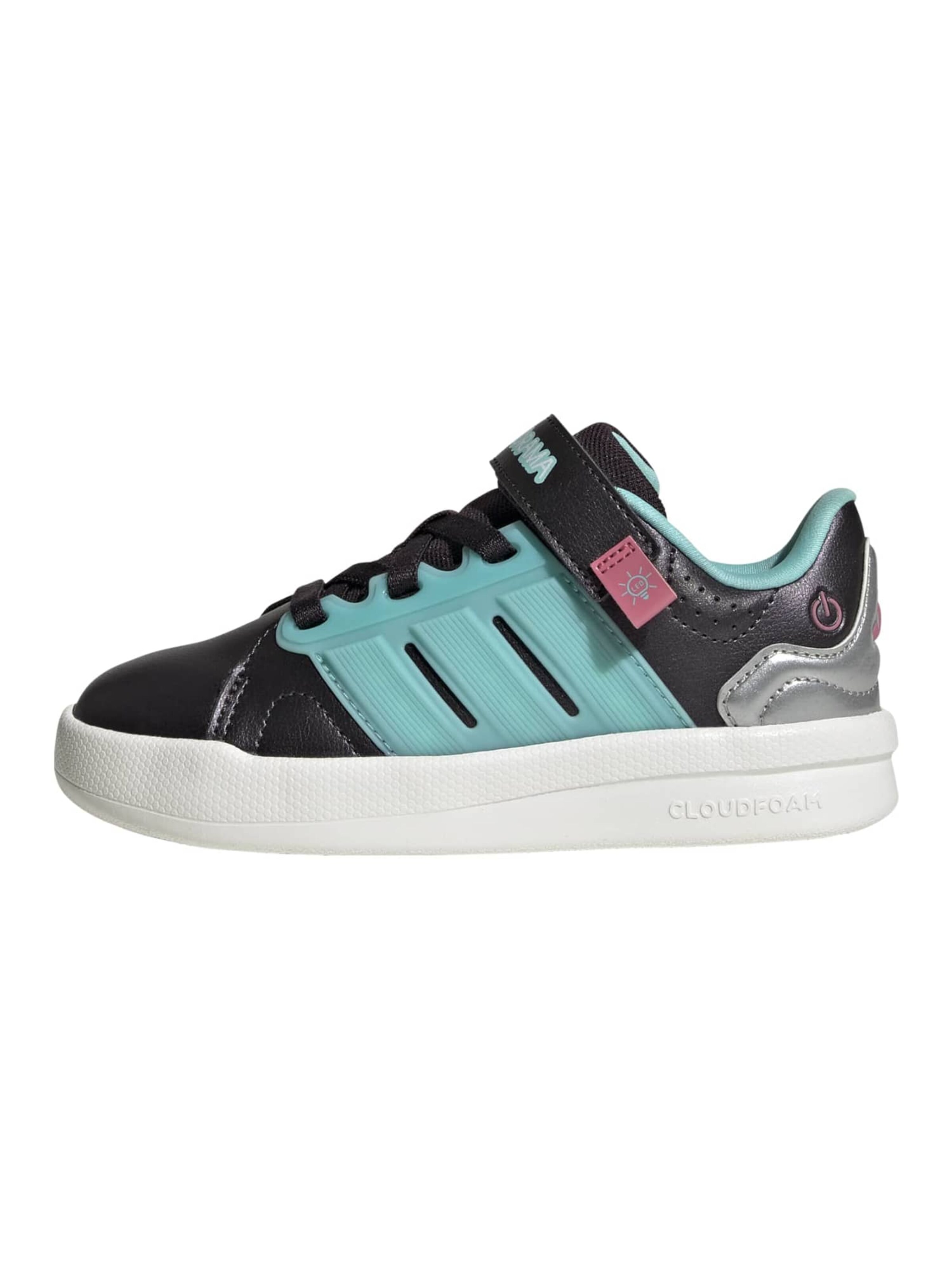 ADIDAS SPORTSWEARTenisice 'LIGHTORAMA COURT' - crna boja: prednji dio
