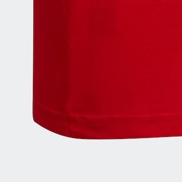 ADIDAS ORIGINALS - Camiseta 'Adicolor Trefoil' en rojo