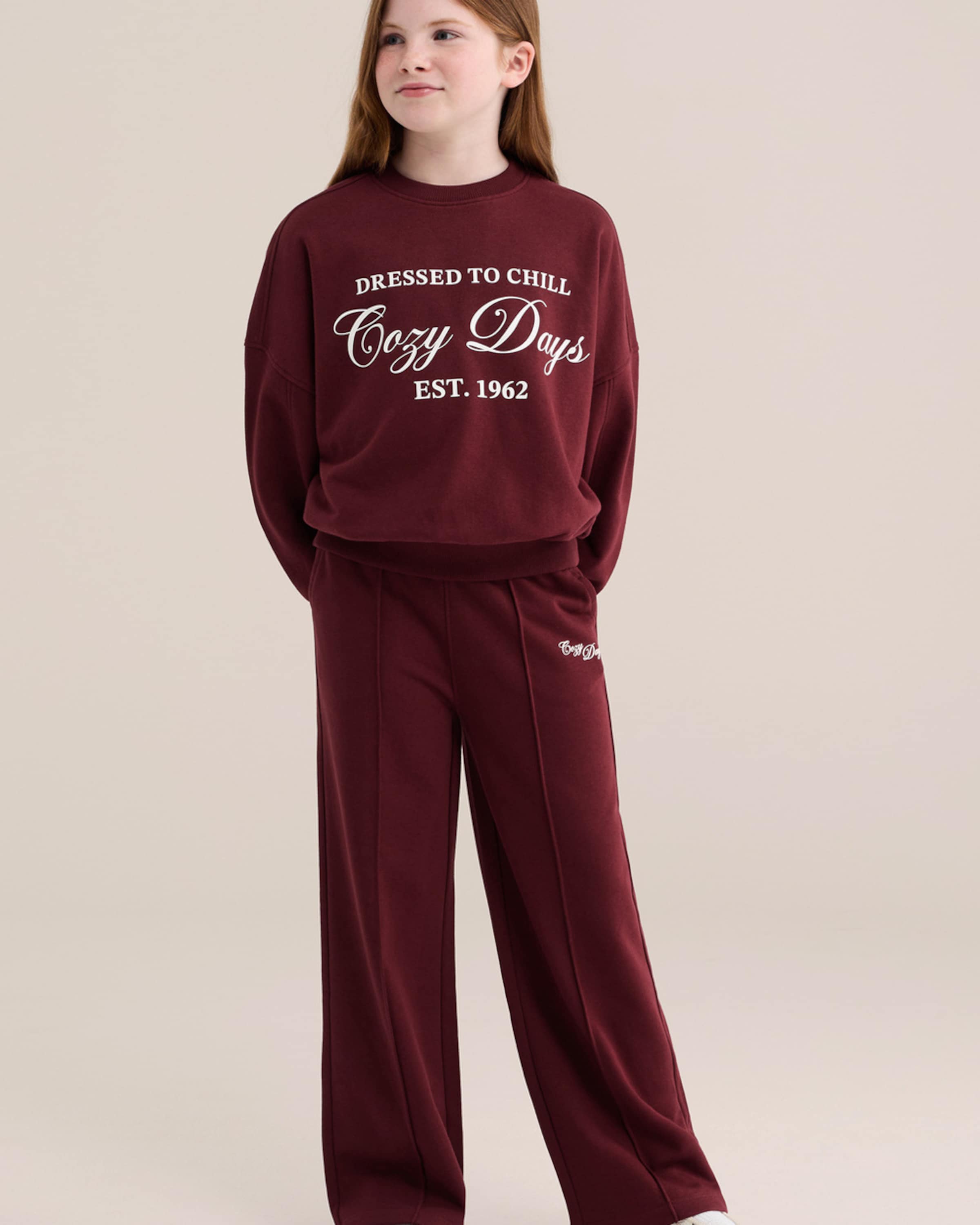 WE Fashion Sweatshirt in Rood