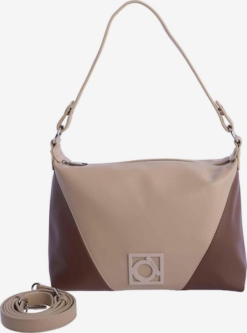 Amichi - Bolso de hombro 'Bora' en beige: frente