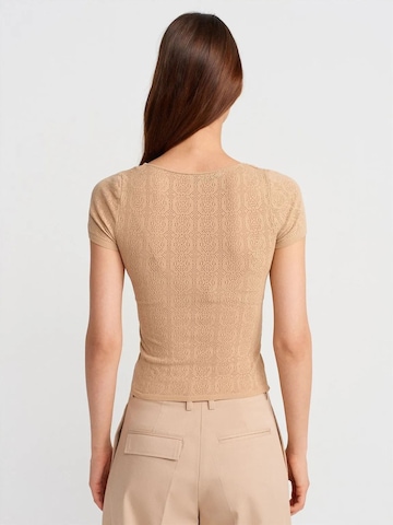Chemisier Dilvin en beige