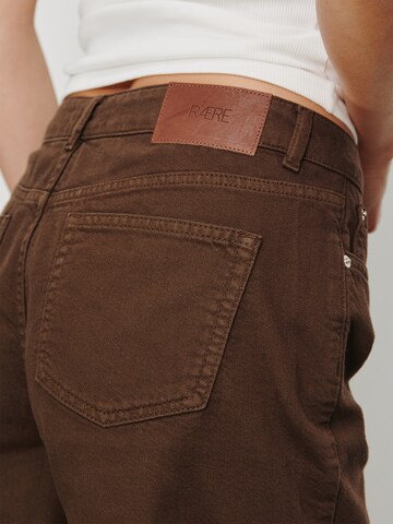 RÆRE by Lorena Rae Regular Jeans in Brown