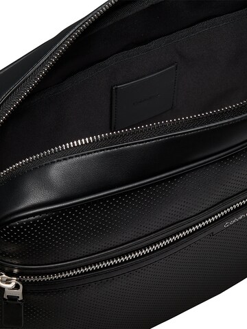 Sac d’ordinateur portable Calvin Klein en noir