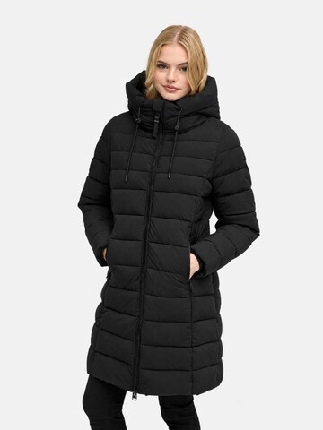 Manteau fonctionnel 'Nanoraa 16' MARIKOO en noir : devant