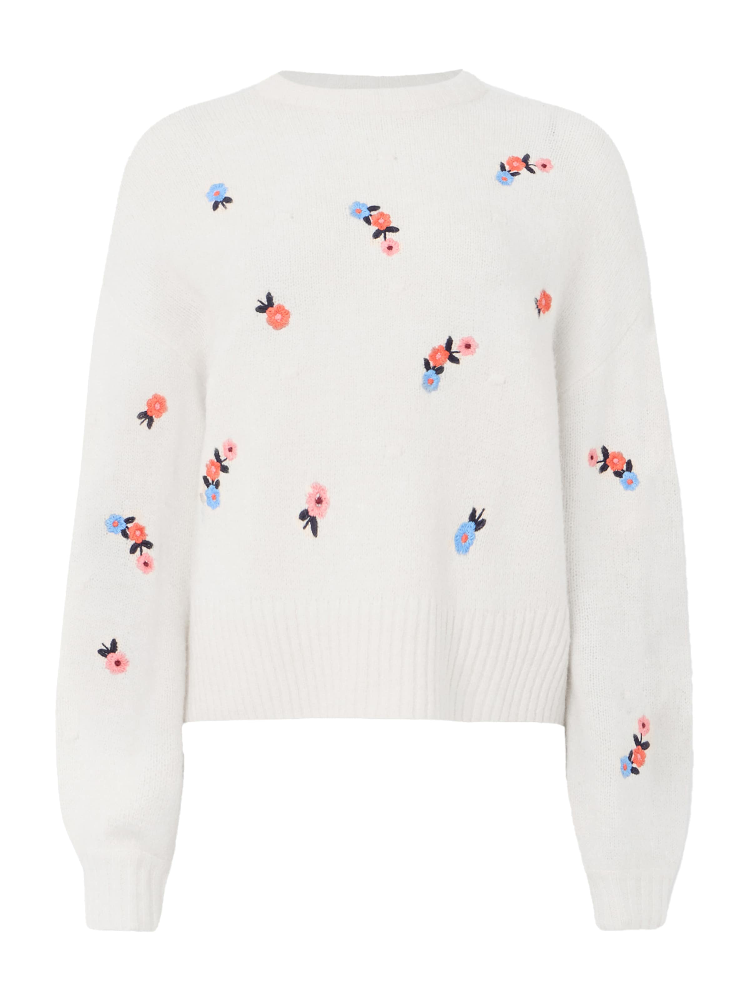 YAS Sveter 'YASNANNA' - Biela: predná strana