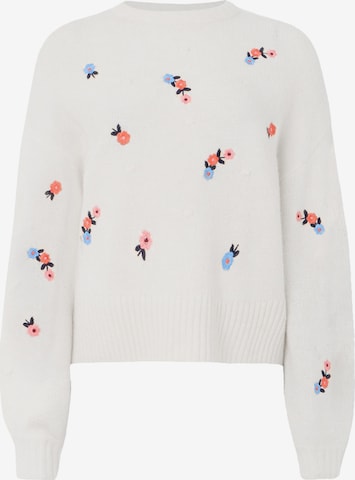 balta YAS Megztinis 'YASNANNA': priekis