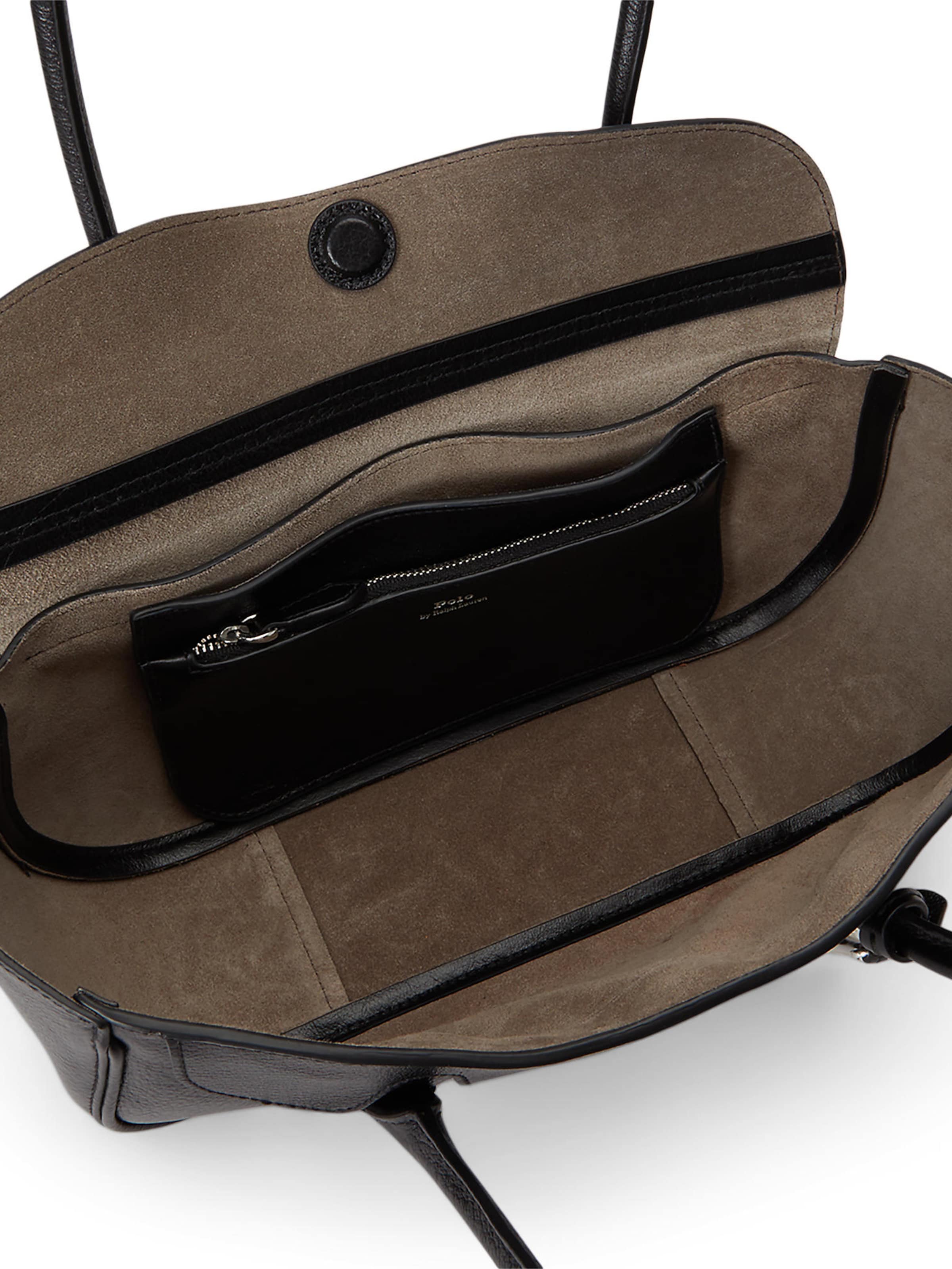 Sac bandoulière Polo Ralph Lauren en noir