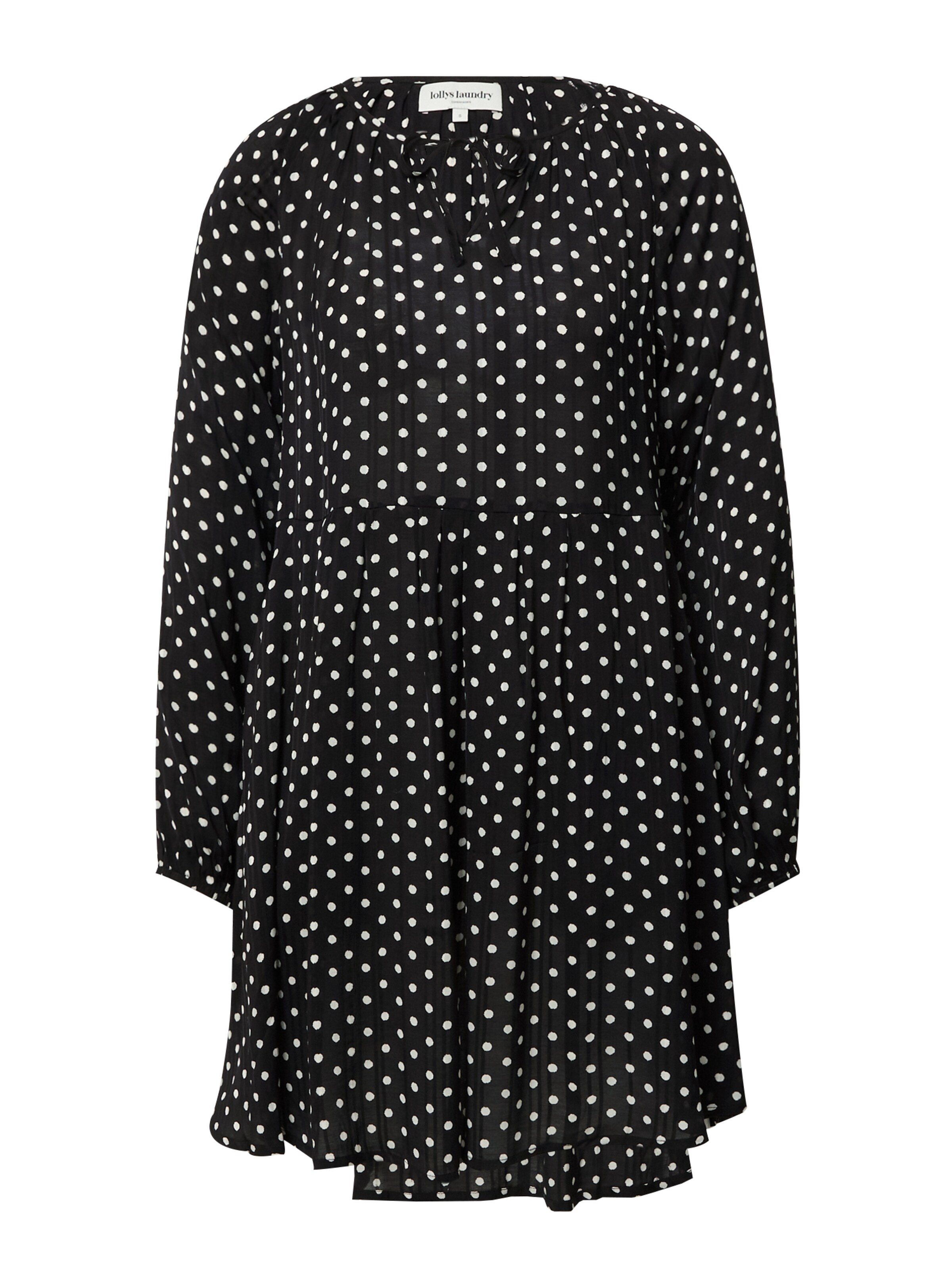 Robe-chemise 'Lucca' Lollys Laundry en noir : devant