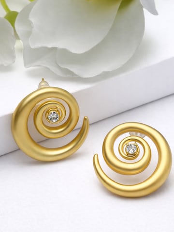 AVANT-GARDE PARIS - Pendientes 'Emperya' en oro