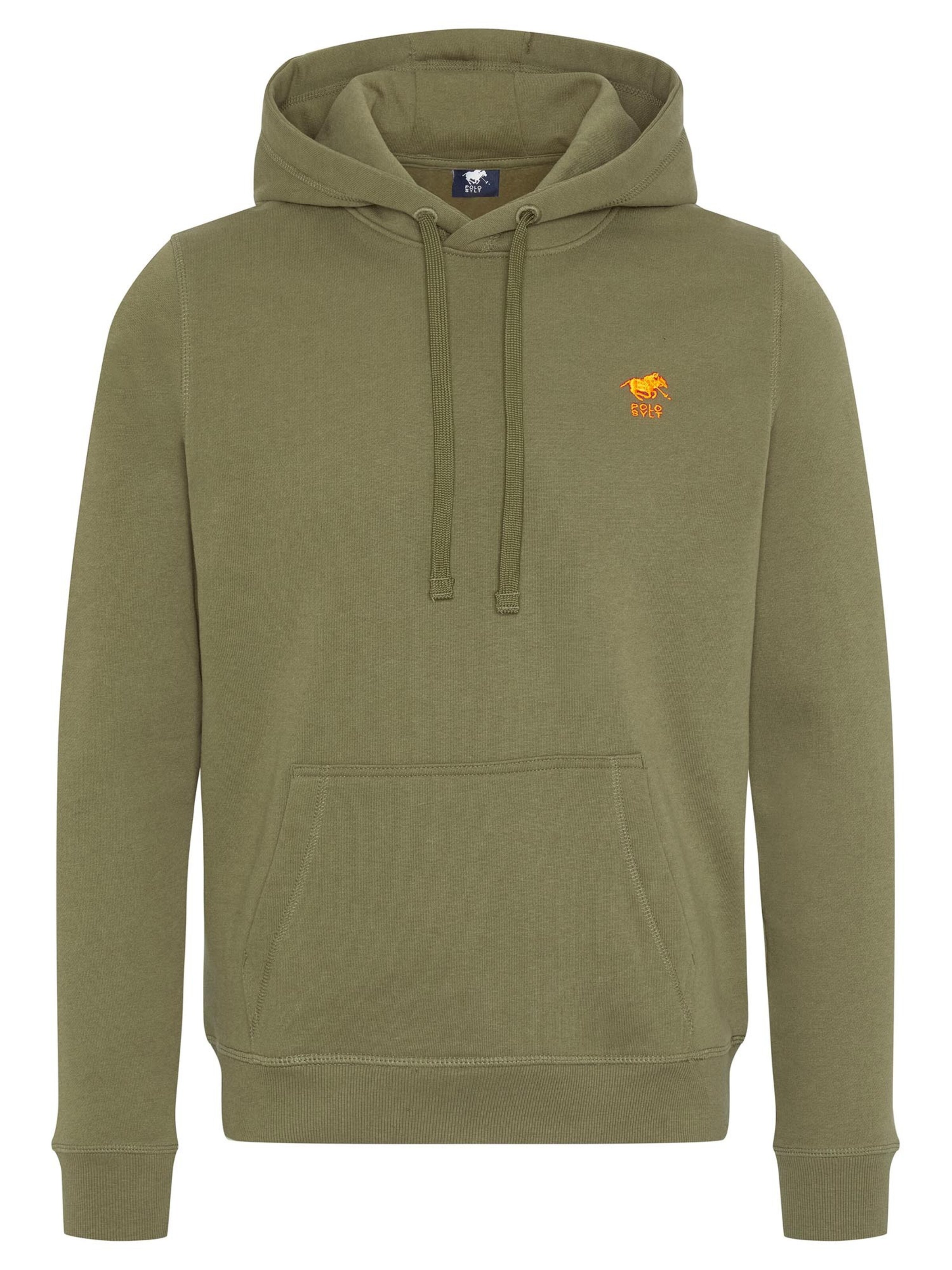Polo Sylt Sweatshirt 'Basic' in Green: front