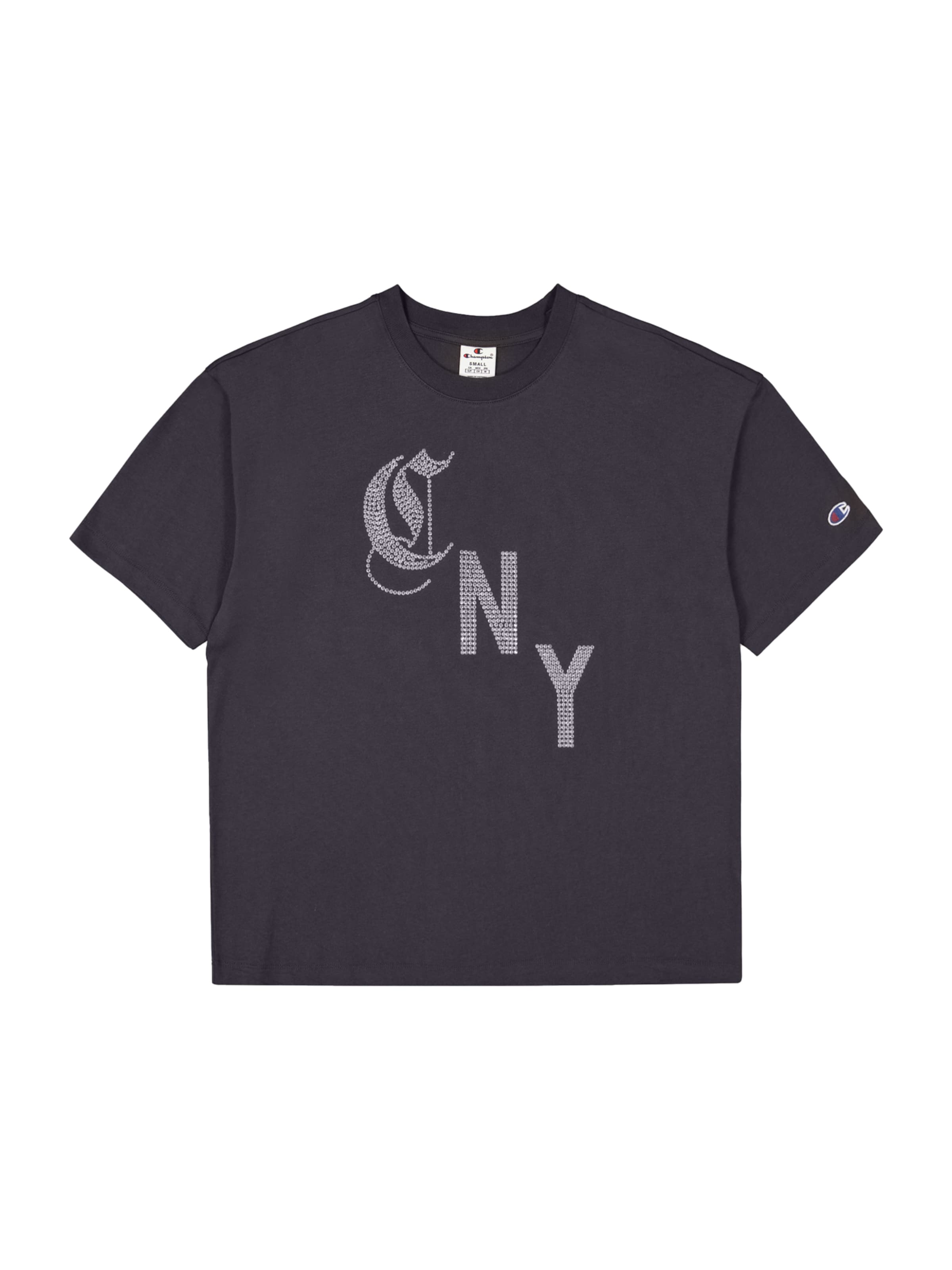 Champion Authentic Athletic Apparel Футболка оверсайз в Серый: спереди