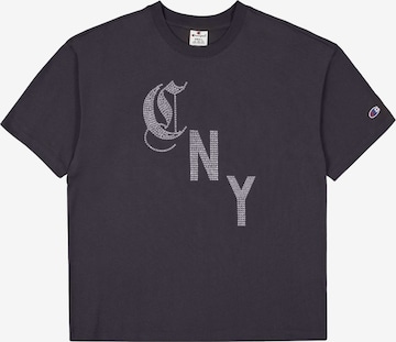Champion Authentic Athletic Apparel Футболка оверсайз в Серый: спереди