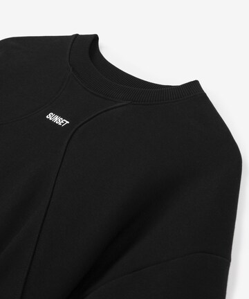 Sweat-shirt Twist en noir