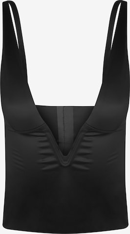 juoda MAGIC Bodyfashion Formuojanti palaidinė: priekis