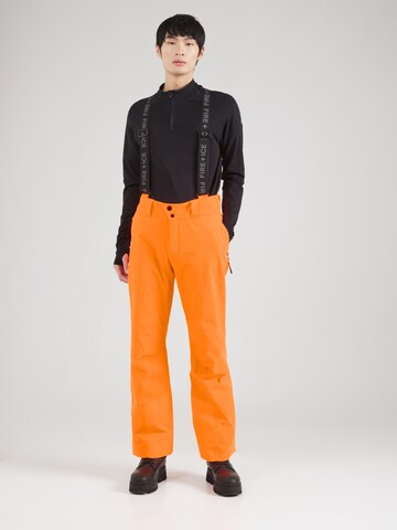 Bogner Fire + Ice Широка кройка Спортен панталон 'Scott3-T' в оранжево: отпред