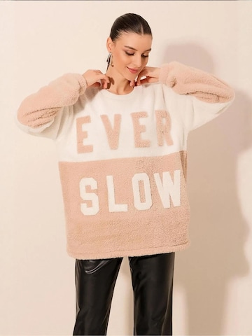 Sweat-shirt Bigdart en beige
