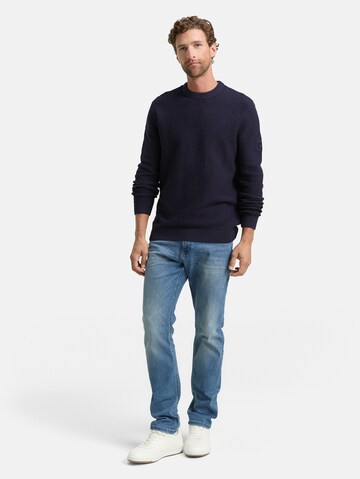 TOM TAILOR Sweater in Blue