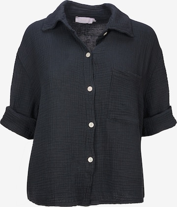 Seasons of April Bluse in Schwarz: Vorderseite