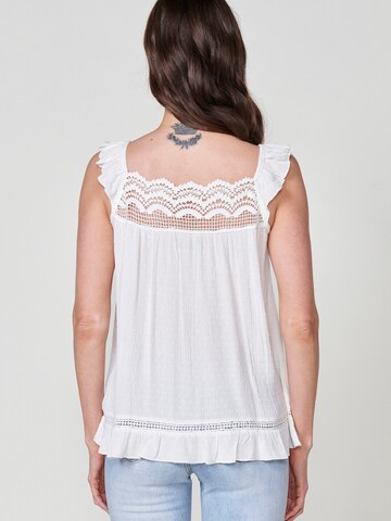 KOROSHI Bluse in Weiß