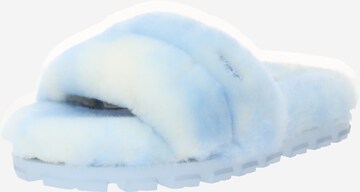 UGG Huisschoenen in Blauw: voorkant