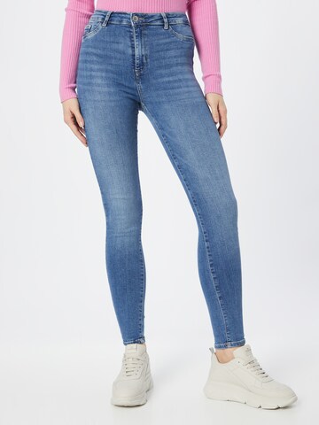 Tally Weijl Skinny Jeans i blå: framsida