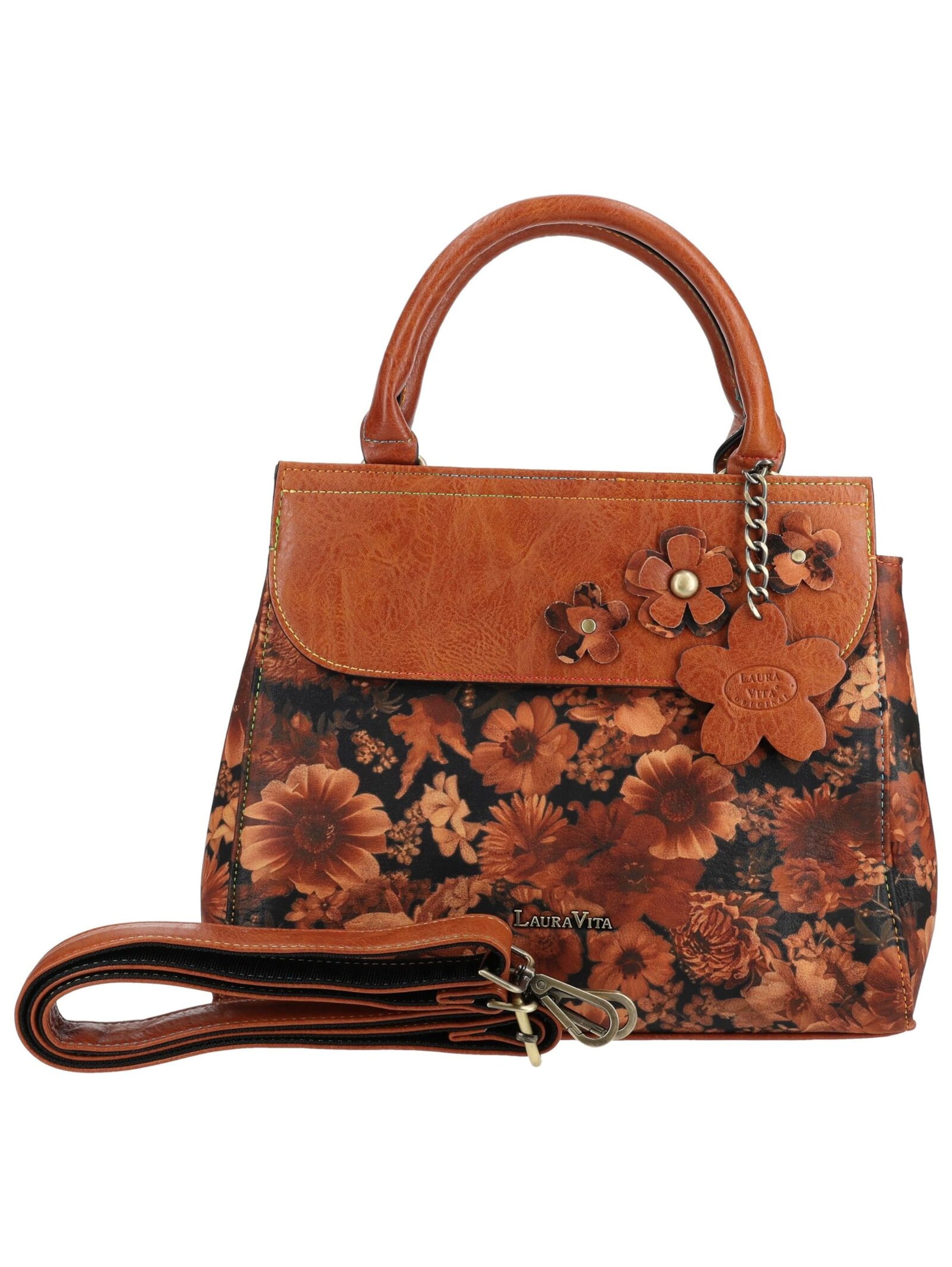 Sacs à main Laura Vita en beige : devant