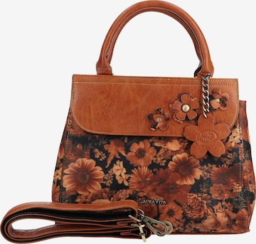 Sacs à main Laura Vita en beige : devant