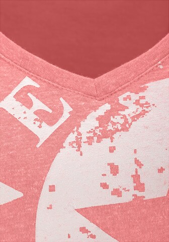 T-shirt VENICE BEACH en orange