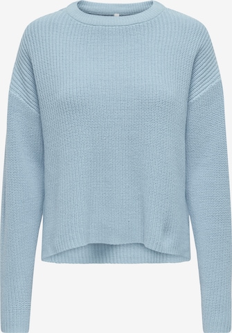 Pull-over 'ONLLuna' ONLY en bleu : devant