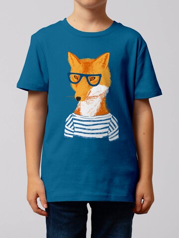 watabout.kids Shirt 'Fuchs' in Blauw