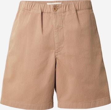 Loosefit Pantalon NORSE PROJECTS en vert : devant