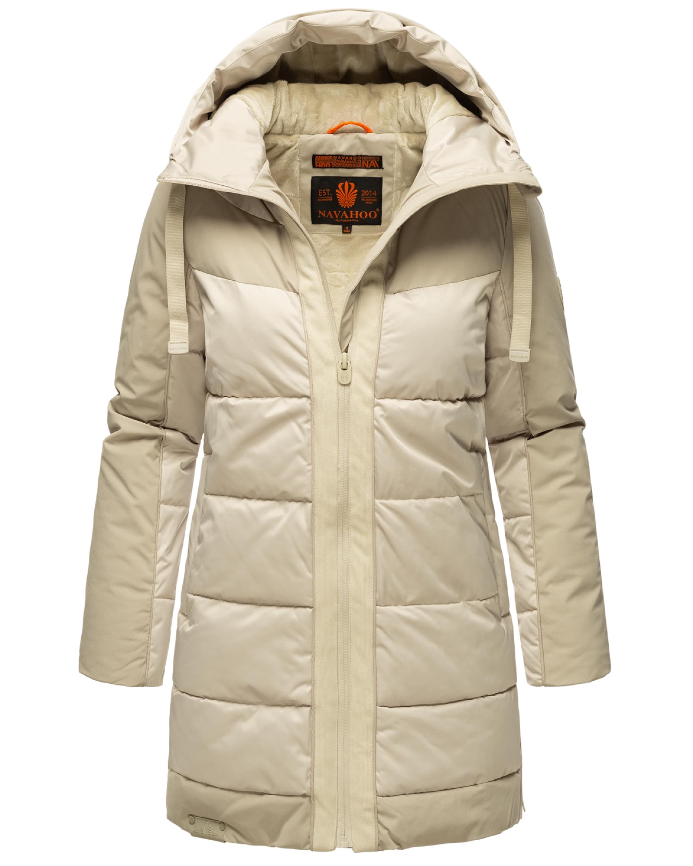 Veste d’hiver 'Kätzchen' NAVAHOO en beige : devant