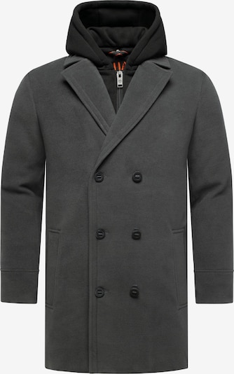 STONE HARBOUR Pitkä talvitakki 'Darioon XX' värissä antrasiitti / musta, Tuotenäkymä