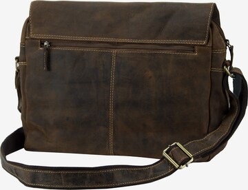 Borsa messenger di GREENBURRY in marrone