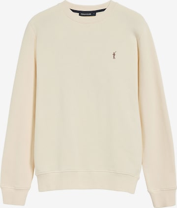 Polo Club Sweatshirt in Beige: Vorderseite