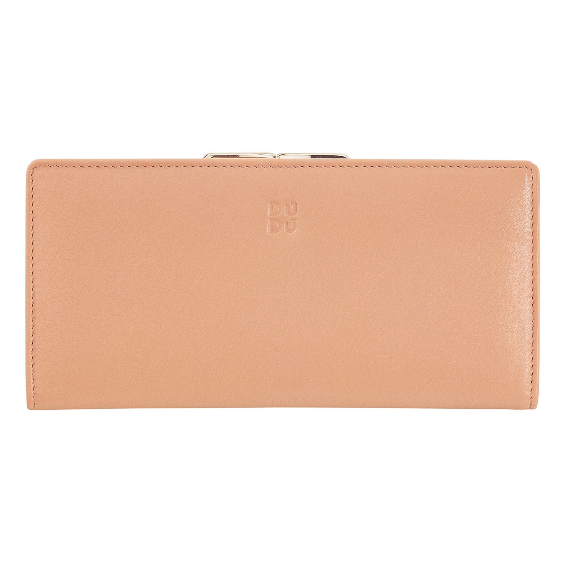 DuDu Wallet 'Chiloé' in Beige: front