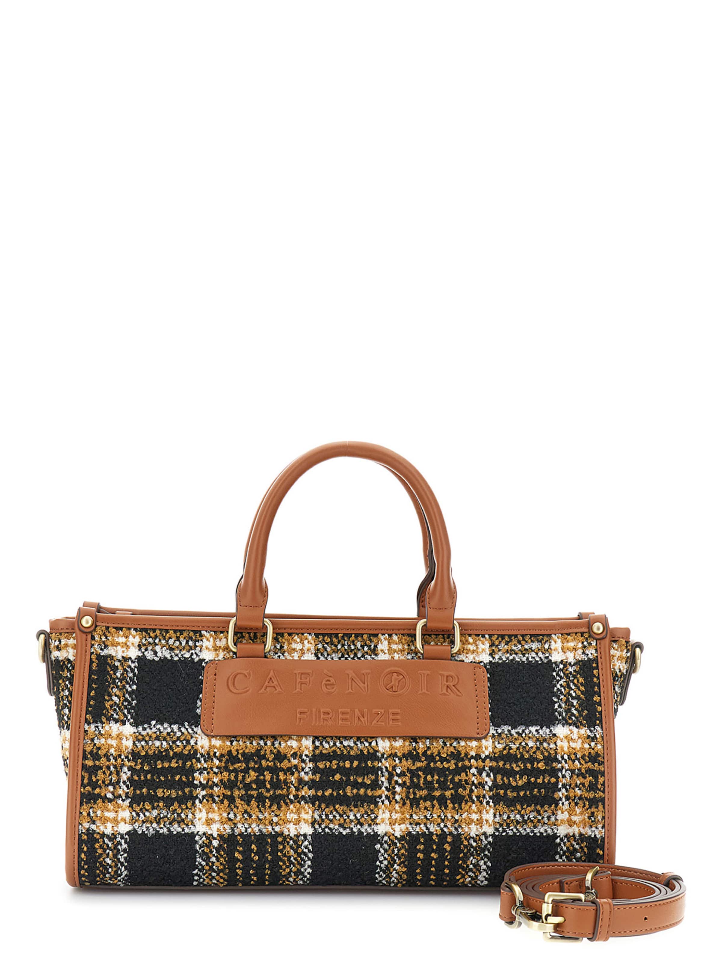 Sac bandoulière CAFè NOIR en marron : devant