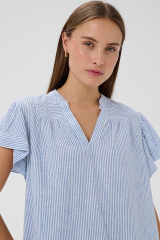 Chemisier 'Aria' SOAKED IN LUXURY en bleu