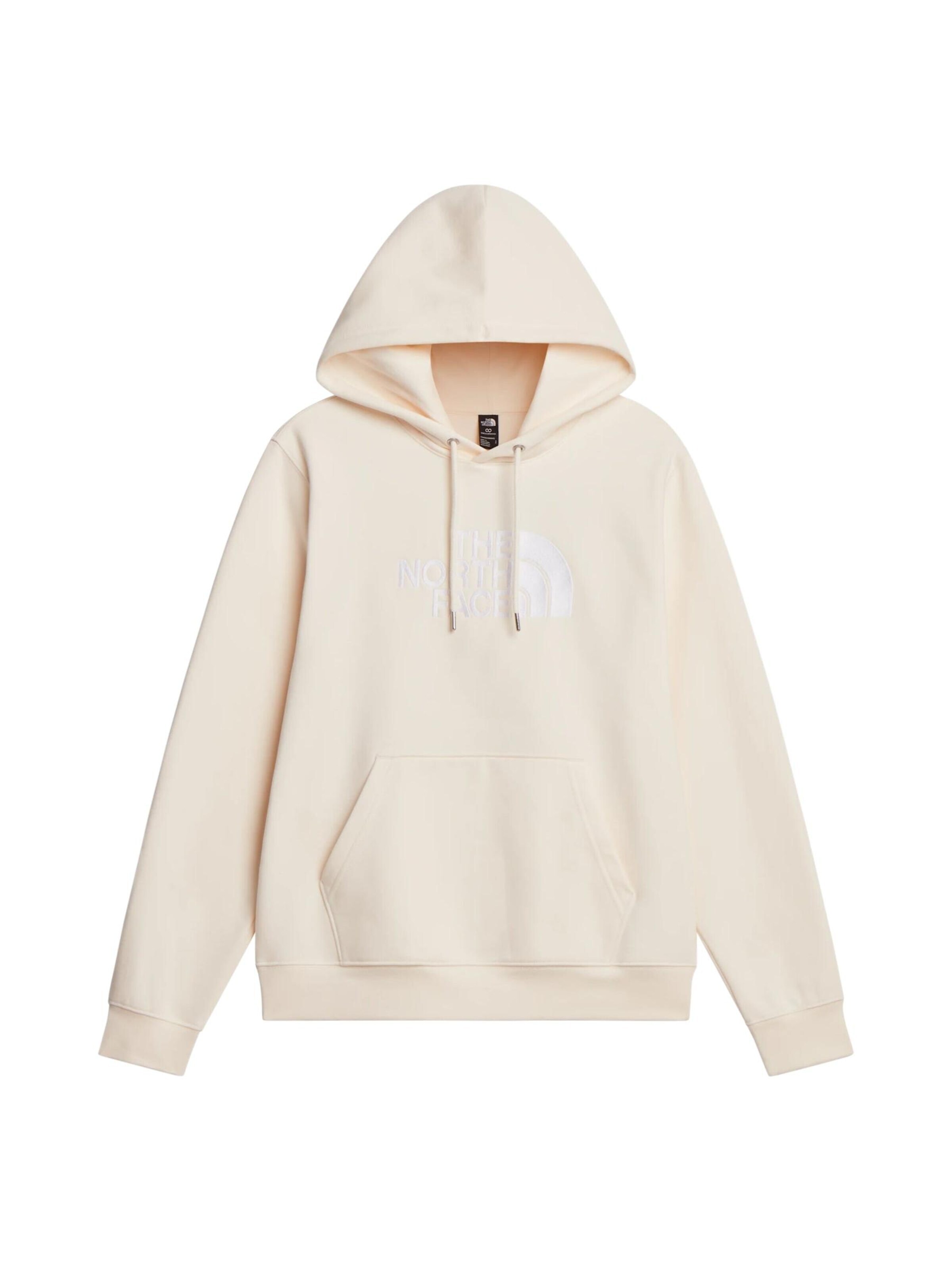 THE NORTH FACE Bluzka sportowa 'THE NORTH FACE W ESS DP REG HOODIE Maglieria' w rozmiarze L w kolorze białym, Podgląd produktu