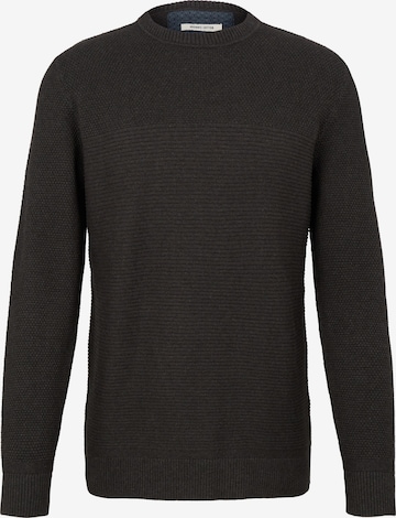 TOM TAILOR Sweater in Grey: front