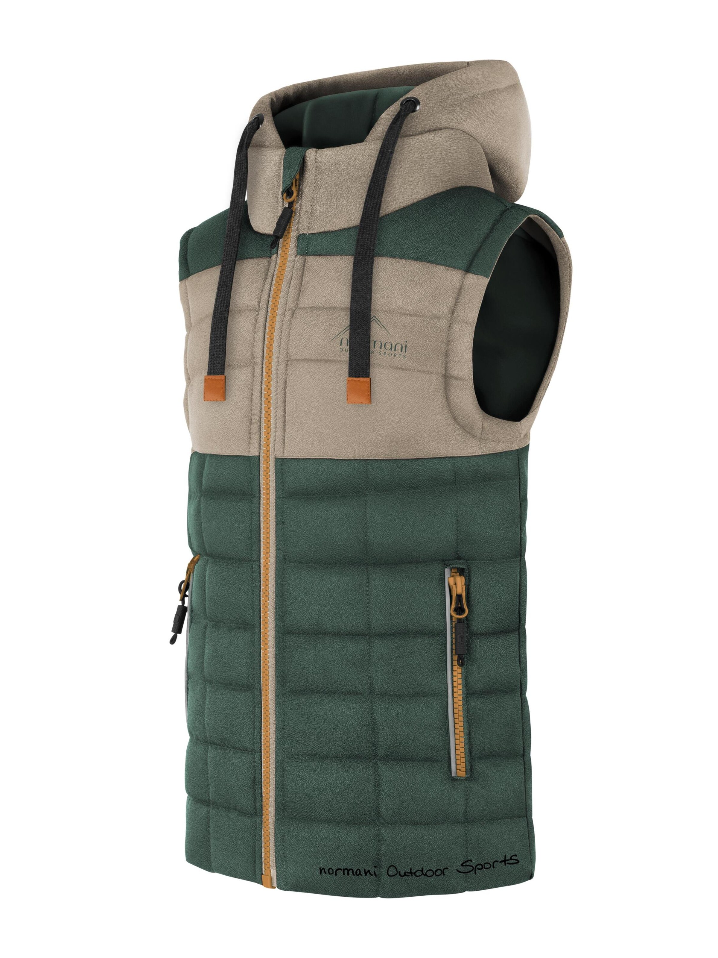 normani Weste 'Larvik' in Beige