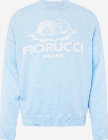 Fiorucci Trui 'Milano' in Blauw: voorkant