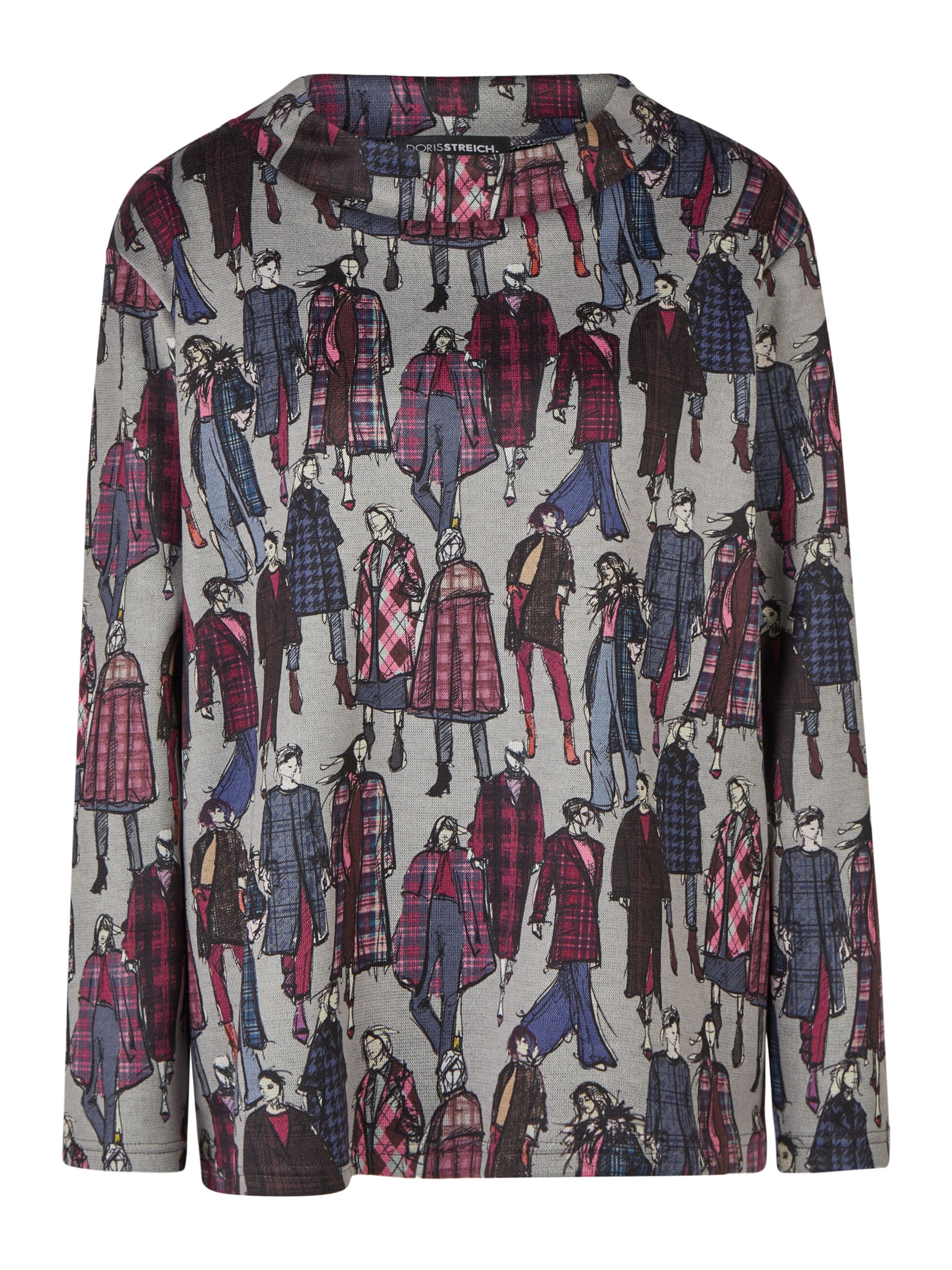 Doris Streich Shirt in Lila: Vorderseite