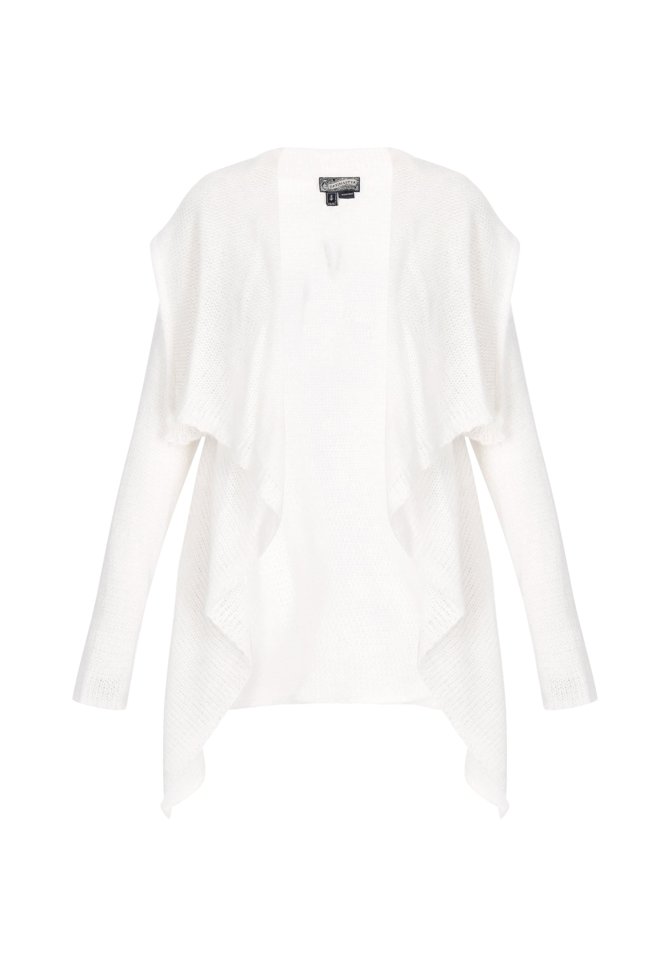 DreiMaster Vintage Kardigán - fehér: elől