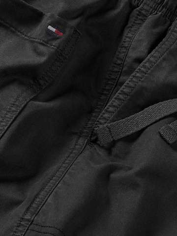Tommy Jeans Свободный крой Джинсы-карго в Черный