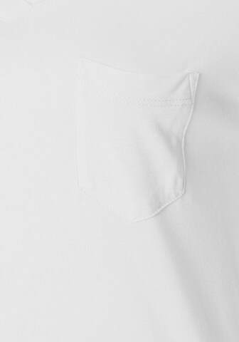 T-shirt LASCANA en blanc