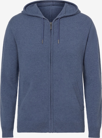 CASH-MERE.CH Neuletakki värissä sininen: etupuoli