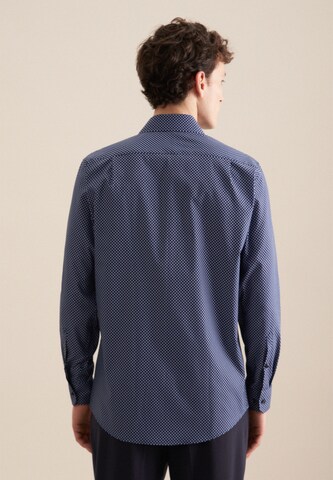 Coupe regular Chemise business SEIDENSTICKER en bleu